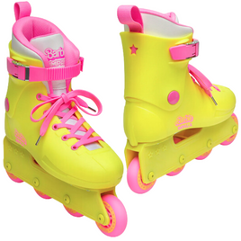 Impala Lightspeed Inline Skate Barbie galben strălucitor Patine cu rotile de agrement