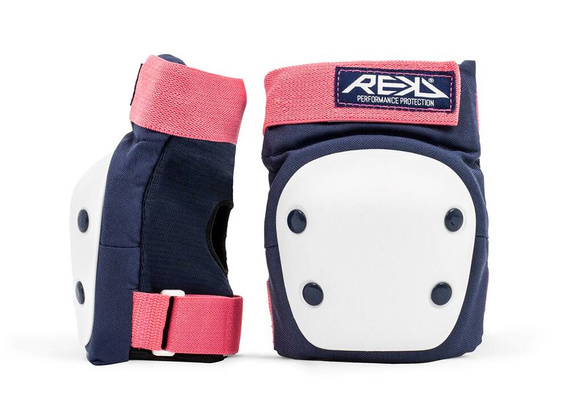 REKD Heavy Duty Triple Pad Protectors Set XS Blue-Pink
