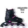 Patine în linie Story Fusion reglabile Pink LED