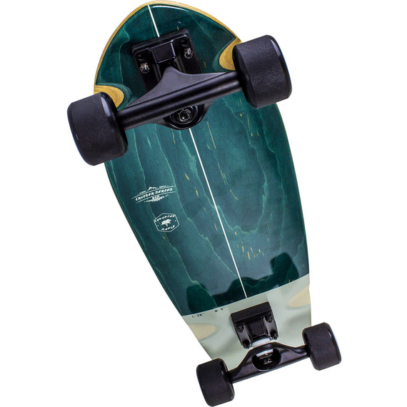 NKX Classic Cruiser Skateboard verde-gri 28"