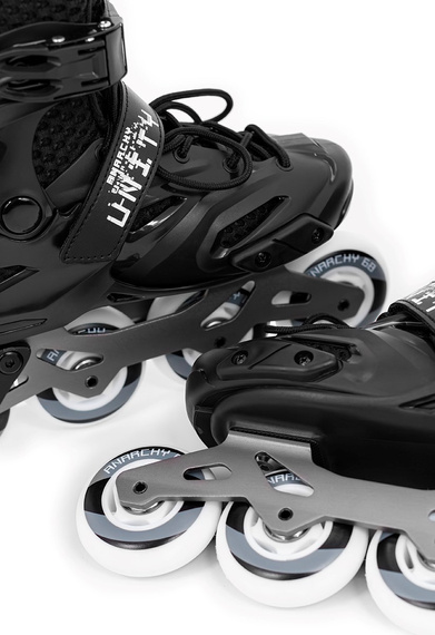 Anarchy Unity ajustabil Freeskates negru
