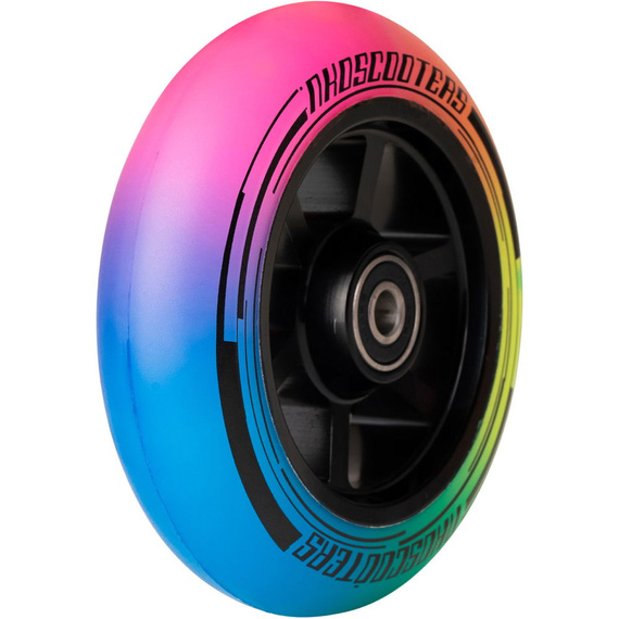 NKD Mono Street Stunt Scooter Wheels Rainbow 115mm
