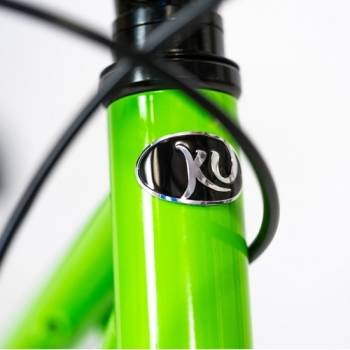 Bicicletă ușoară pentru copii KUbikes 24L Verde