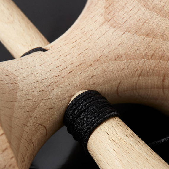 Kendama Krom POP LOL Negru