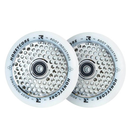 Root Industries Honeycore White Pro Scooter Wheels 2-Pack Mirror 110 mm (2 buc.)