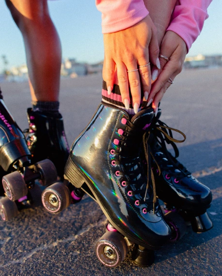 Impala Quad Skate negru holografic