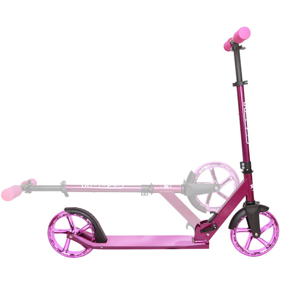 Scuter de transport cu roți mari Story Urban GO! Violet