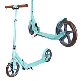 Scuter de transport cu roți mari Story Urban GO! Mentă retro