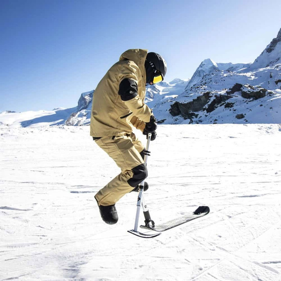 Story Deluxe Snow Scooter Negru 83-94 cm