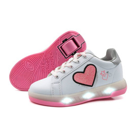 Pantofi Breezy Rollers Blast White-Pink