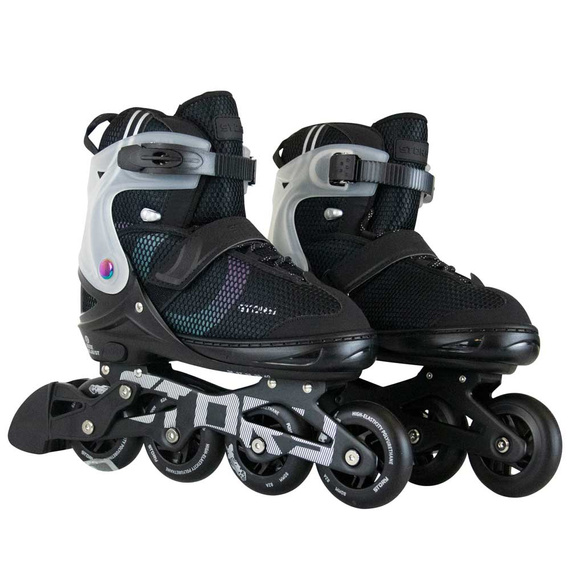 Patine Story Motion reglabile în linie Negru
