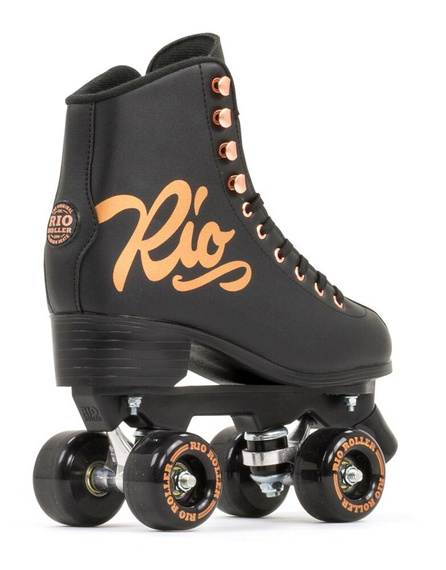 RIO ROLLER ROSE QUAD SKATES Patine Negru