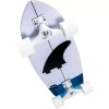 Surfskate Skateboard NKX Maverick Tahiti alb-albastru 30 "