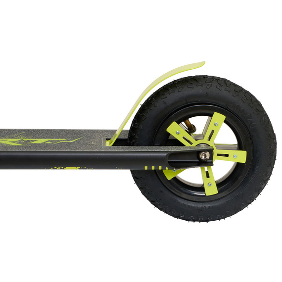 Off-road Story Dirt Freestyle Scooter negru și galben 89.9 cm