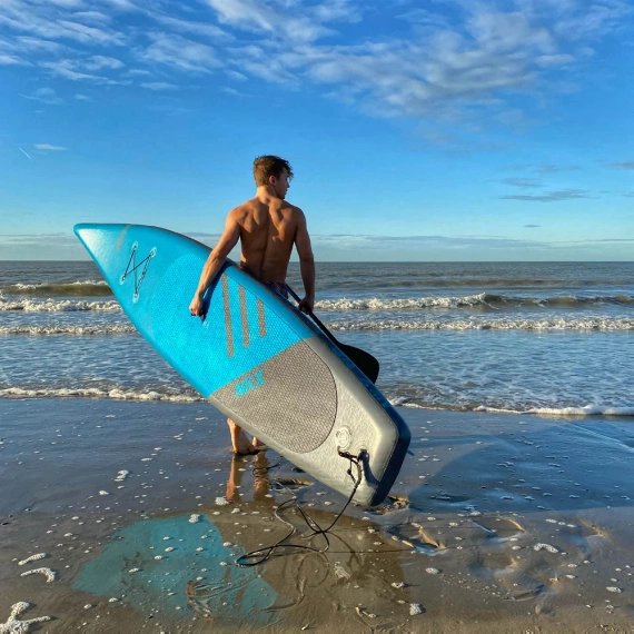 SUP placă gonflabilă de turism NKX Flash Glacier Navy 12'6