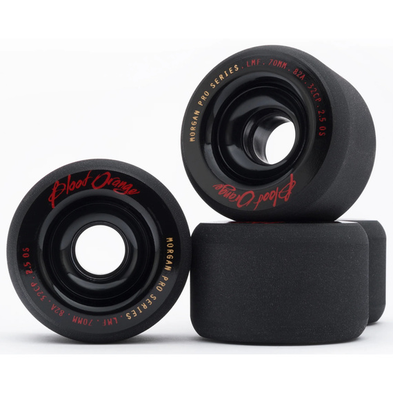 Roți Blood Orange Morgan Pro Black 70 mm 82A