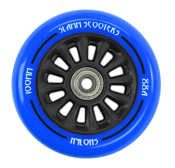 Slamm Nylon Core Roată albastru 100 mm (1 buc).)