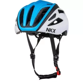 NKX Urban Bike Helmet alb/albastru