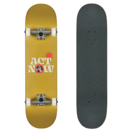 Globe G1 Act Now Mustard 8" skateboard