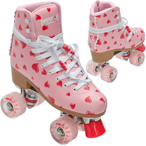 Impala Quad Skate Falling Hearts