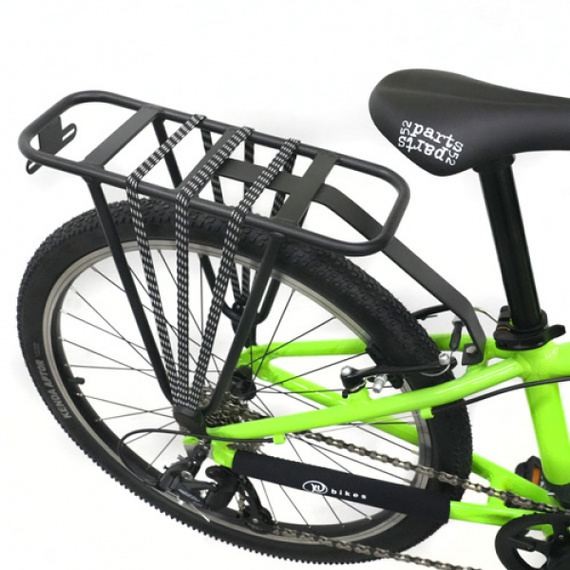 Suport biciclete din aluminiu KUbikes - pentru KUbikes 20S / 20L / 24S / 24L / 26 / 27.5S / 27.5M / 27.5L Negru