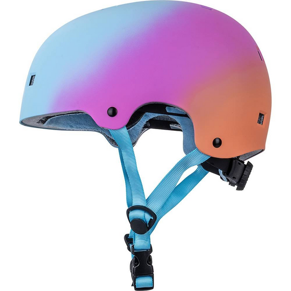 NKX Brain Saver Cască de skateboard Rainbow Fade