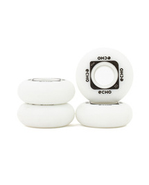 Echo Flow Aggressive Rollerblade Wheels alb-negru 60 mm 90A