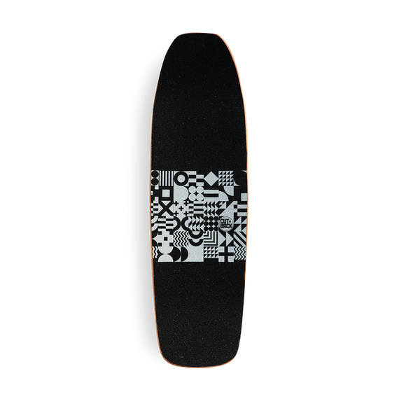 Surfskate Cutback bord - B & W 32 "