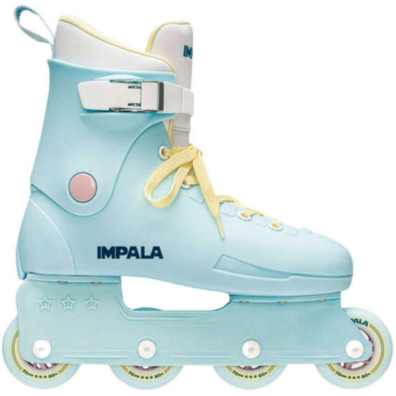 Impala Lightspeed Inline Skate Rollers de agrement albastru și galben