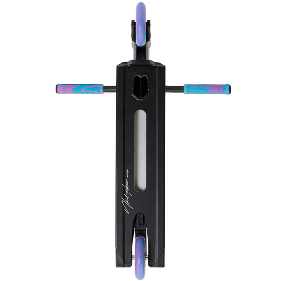 Scuter de performanță NKD Rally V4 Negru & Rainbow wys. 83 cm