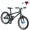 Superlekki rower dla dzieci KUbikes 16L Czarno-Niebieski