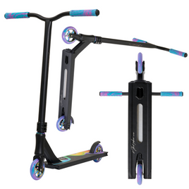 Scuter de performanță NKD Rally V4 Negru & Rainbow wys. 83 cm