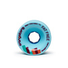Orangatang Fat Free Wheels albastru 65mm 77A roți longboard