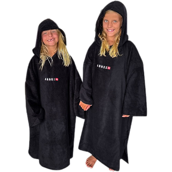 Annox Deluxe Kids Poncho negru