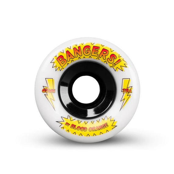 Roți Blood Orange Bangers White 65 mm 78A