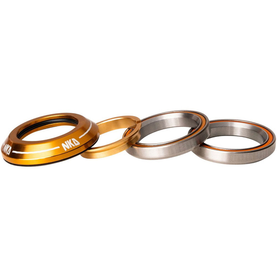 Rudders integrate pentru NKD Pro Steel Stunt Scooter Headset Brown 1 1/8 "