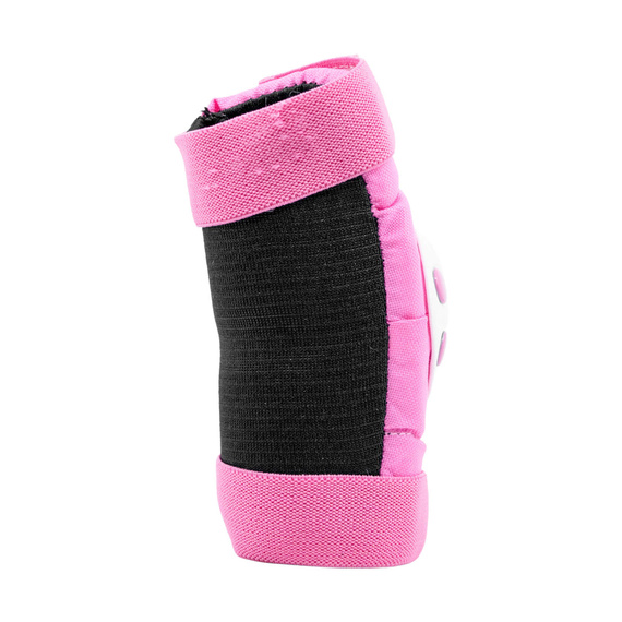 Set de protecții pentru copii CORE Kids Protection Junior Skate Triple Pad Set Roz