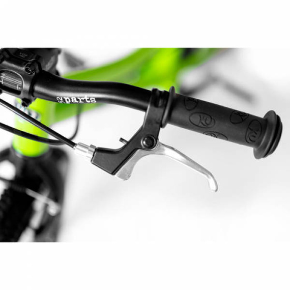 KUbikes bicicletă super ușoară pentru copii 16S 2 viteze Negru și roșu