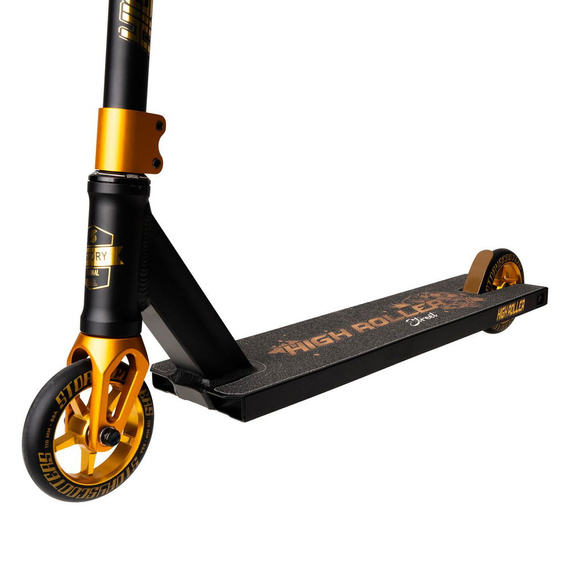 Story High Roller Scuter de performanță stradală Negru și auriu 87 cm