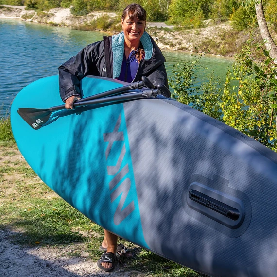 SUP placă gonflabilă de turism NKX Flash Glacier Navy 12'6