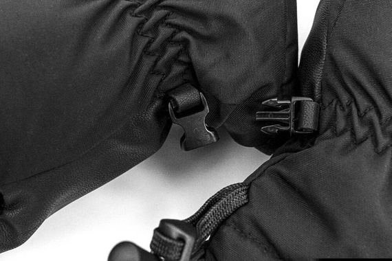 REKD Icon Over Cuff Snow Mitts M Negru