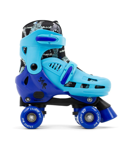SFR Hurricane IV reglabil Patine Quad pentru copii Shark