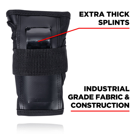 187 Killer Pads Șase pachete de protecție Set negru