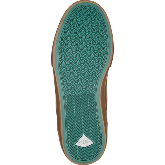 Pantofi EMERICA Wine G6 Slip-On Alb/Tan