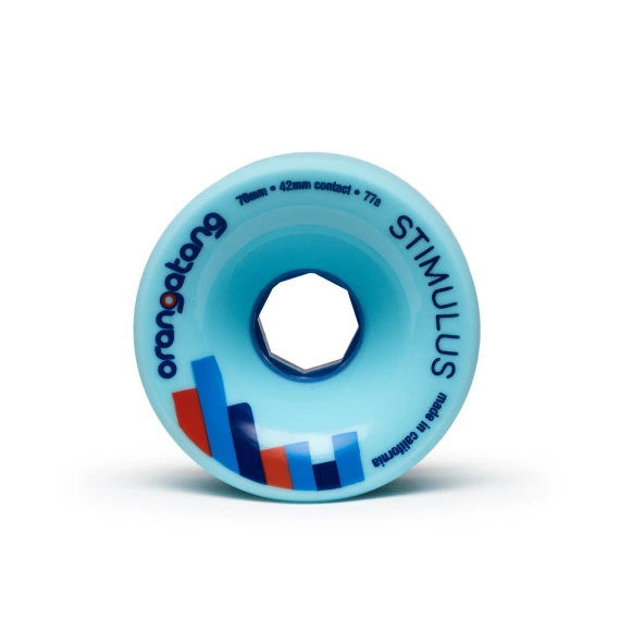 Orangatang Stimulus Longboard Roți albastru 70mm 77A