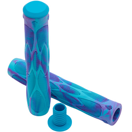 NKD Park Stunt Scooter Grips albastru / violet 165mm
