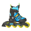 Patine cu rotile reglabile K2 Raider Pro pentru copii Albastru și galben