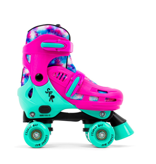 Patine Quad pentru copii reglabile SFR Hurricane IV Tie-Dye