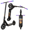 NKD Bullit Off-road Dirt Scooter negru și curcubeu 92 cm