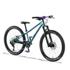 KUbikes bicicletă ușoară pentru copii 24S DISC Turcoaz și violet